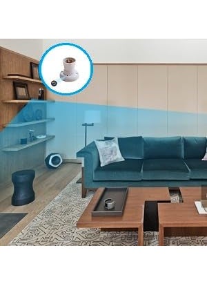 Asleesha Asleesha WiFi Bulb Holder Camera 1080p WiFi Wireless Cam Mini Smart Security Camera with Video Recording HD Voice Quality  - Image 4