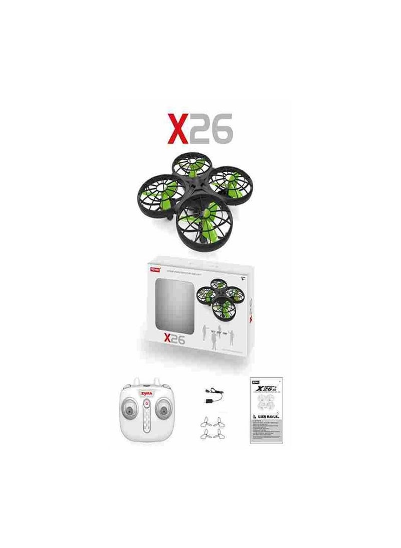 SYMA 4-CHANNEL AUTO HOVER & AUTO OBSTACLE AVOIDANCE RC DRONE-Black