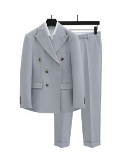 KUYING New Fashion Double Breasted Suit Set  - Image 1