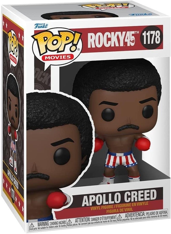 Funko POP Pop! Movies: Rocky 45th Anniversary - Apollo Creed Multicolor - Image 3