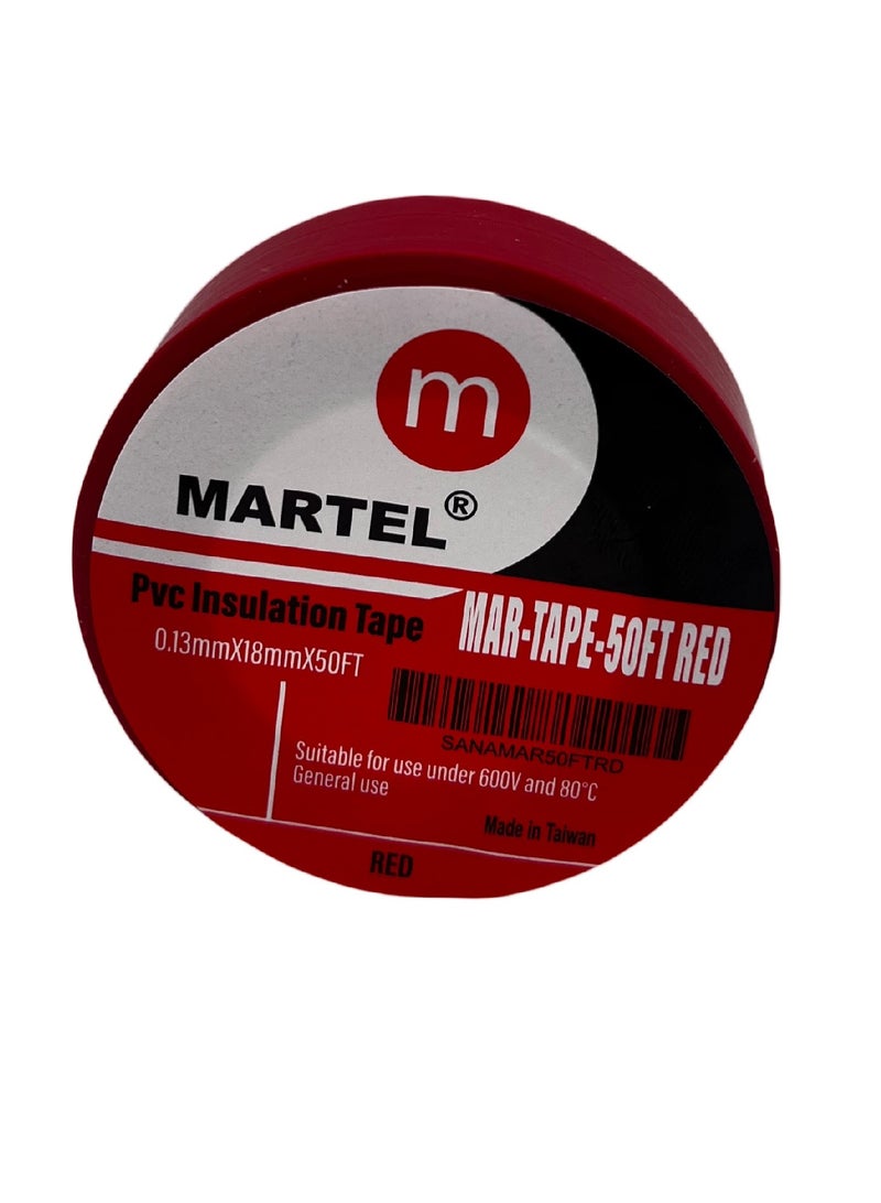 MARTEL Insulation Tape - Red - Image 1