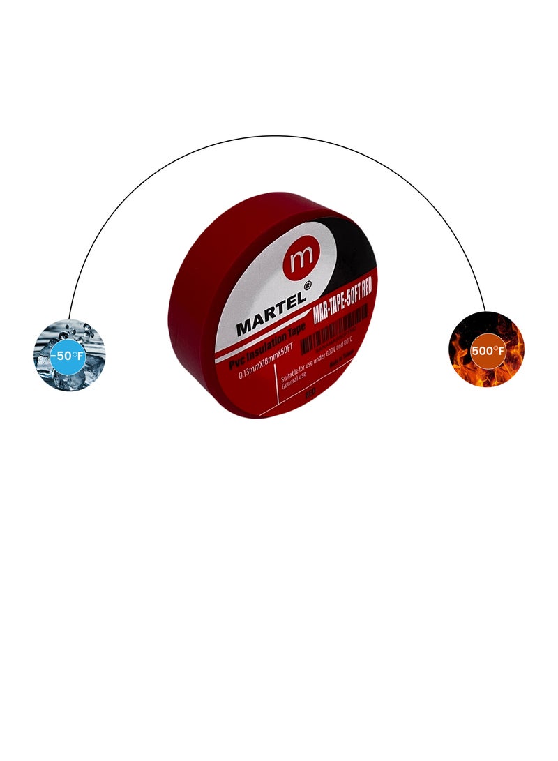 MARTEL Insulation Tape - Red - Image 5