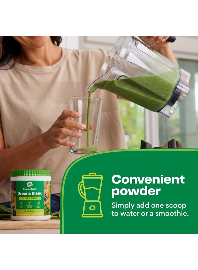 Amazing Grass Greens Blend Superfood Drink Powder - 8.5 oz - Image 5