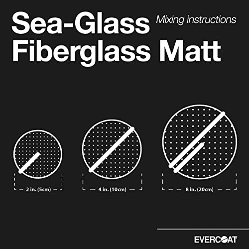 Evercoat Sea-Glass Fiberglass Mat - Fiberglass in Non-Woven State - 1.5 Oz - 9 Sq Ft - Image 4