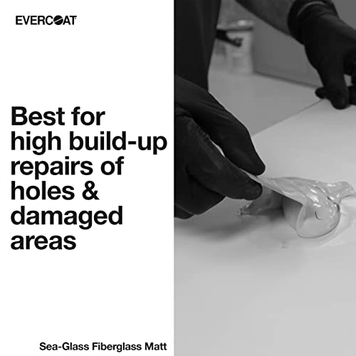 Evercoat Sea-Glass Fiberglass Mat - Fiberglass in Non-Woven State - 1.5 Oz - 9 Sq Ft - Image 2