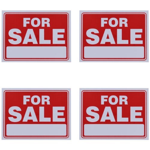 JMK for Sale Sign 9 x 12 Inch - 4 Pack - Image 1