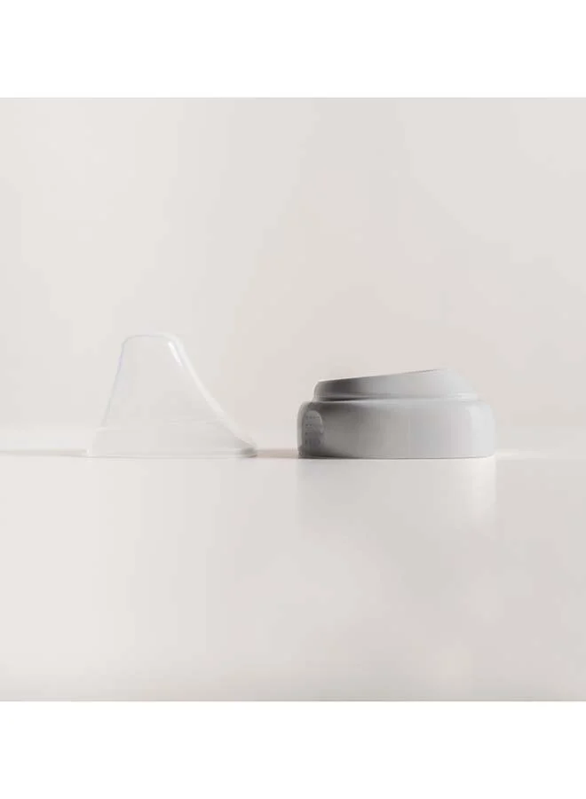 hegen Collar And Transparent Cover Grey For Feeding Bottle