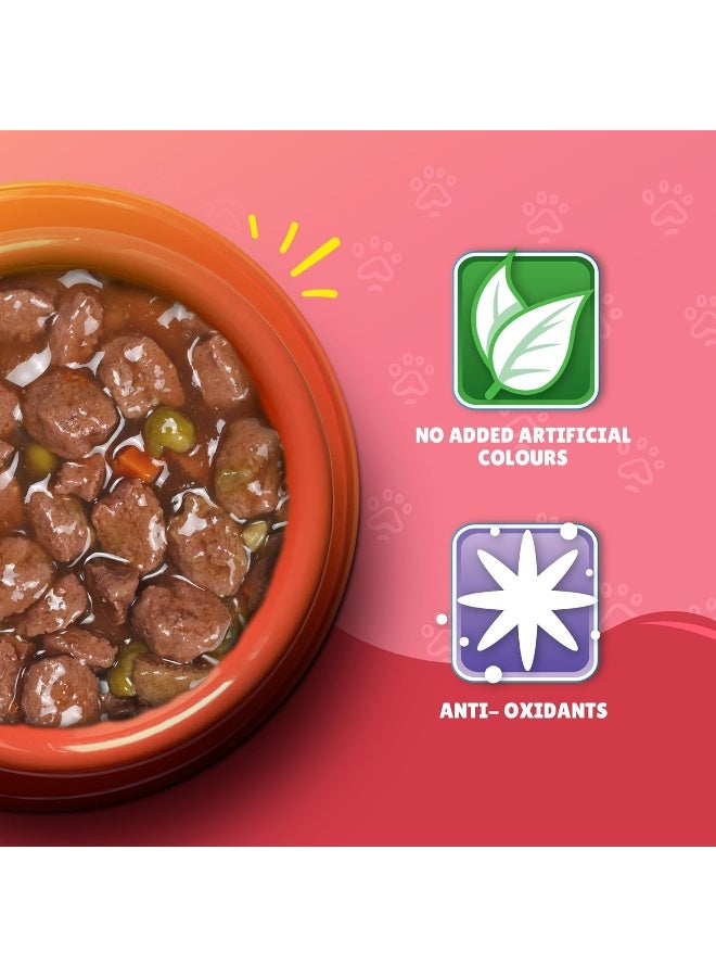 Friskies فريسكيز بيورينا - طعام رطب للقطط الصغيرة قطع دجاج في صلصة 85 جرام (26 كيس) - Image 4