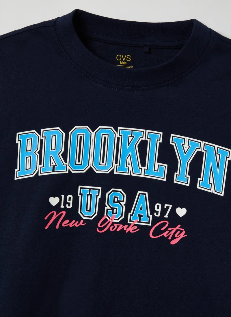 Ovs Long-Sleeve T-Shirt With Print