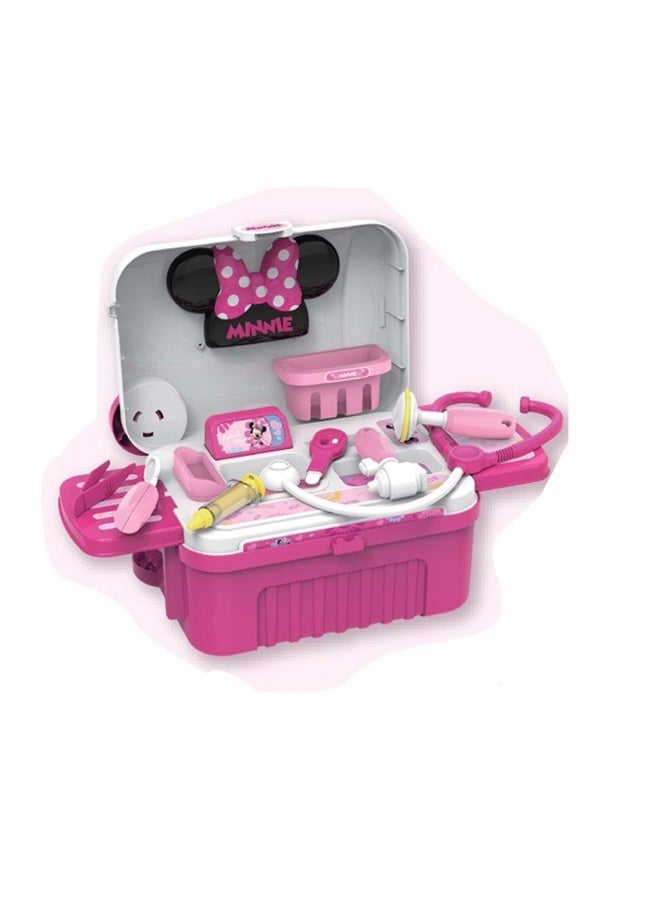 Disney Minnie Mouse 3-In-1 Doctor Trolley Case - Image 1