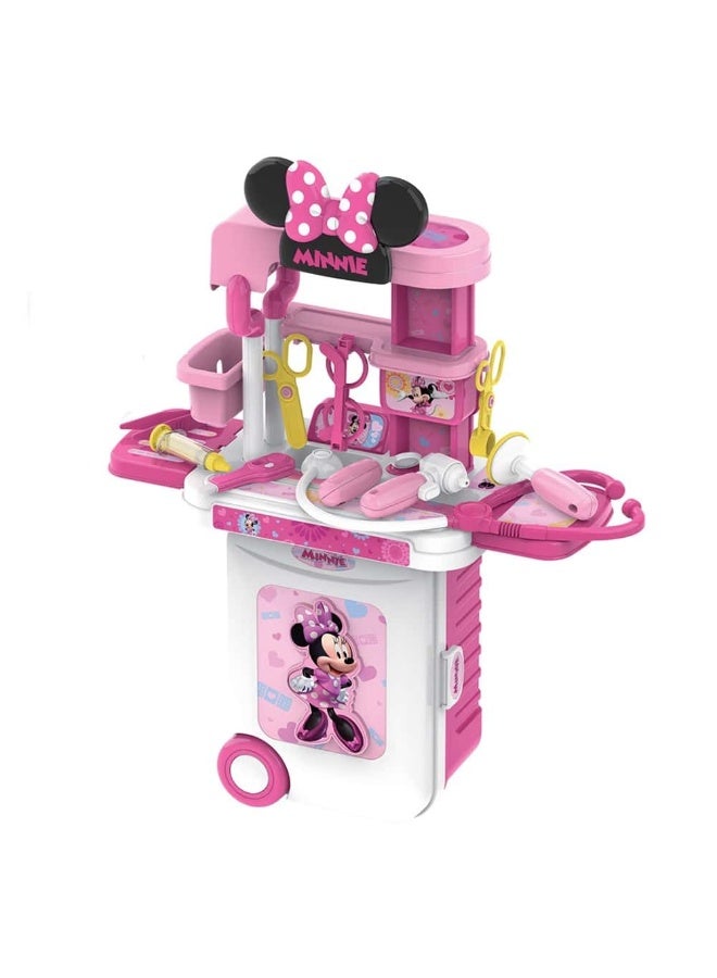 Disney Minnie Mouse 3-In-1 Doctor Trolley Case - Image 4