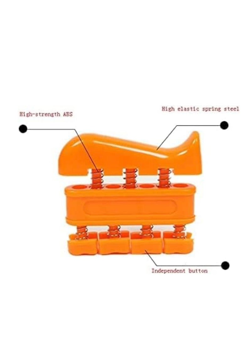 GULFLINK Finger Exerciser Gripper Workout Equipment Orange  - Image 3