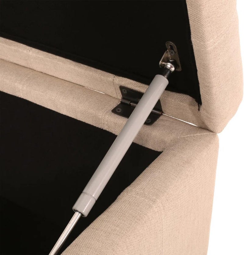 Comfynest Modern Square Tufted Storage Ottoman - Image 5