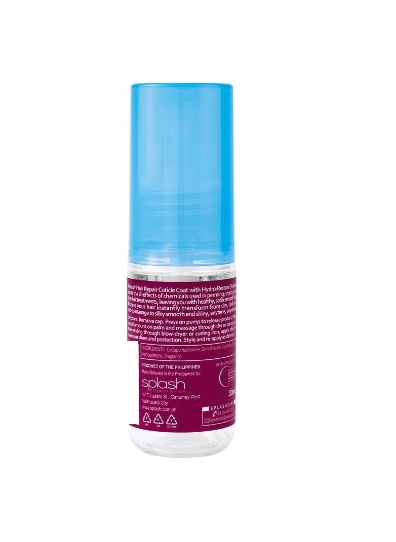 VITRESS - Cuticle Coat Hair Repair Restores Damaged Hair - 30ml - Image 1