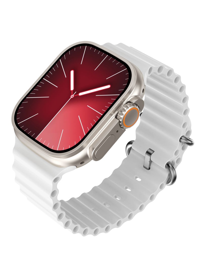 T900 Ultra Plus - T900 Ultra Smart Watch Fitness 2 GS 3D WHITE - Image 1