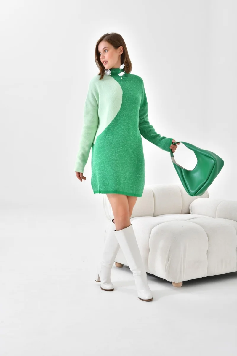 جارمي Ftz Women Women's Oval Detail Tunic Benetton
