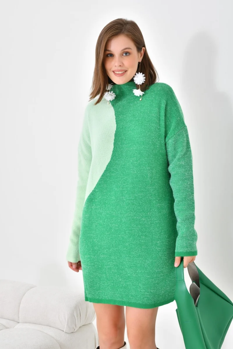 جارمي Ftz Women Women's Oval Detail Tunic Benetton