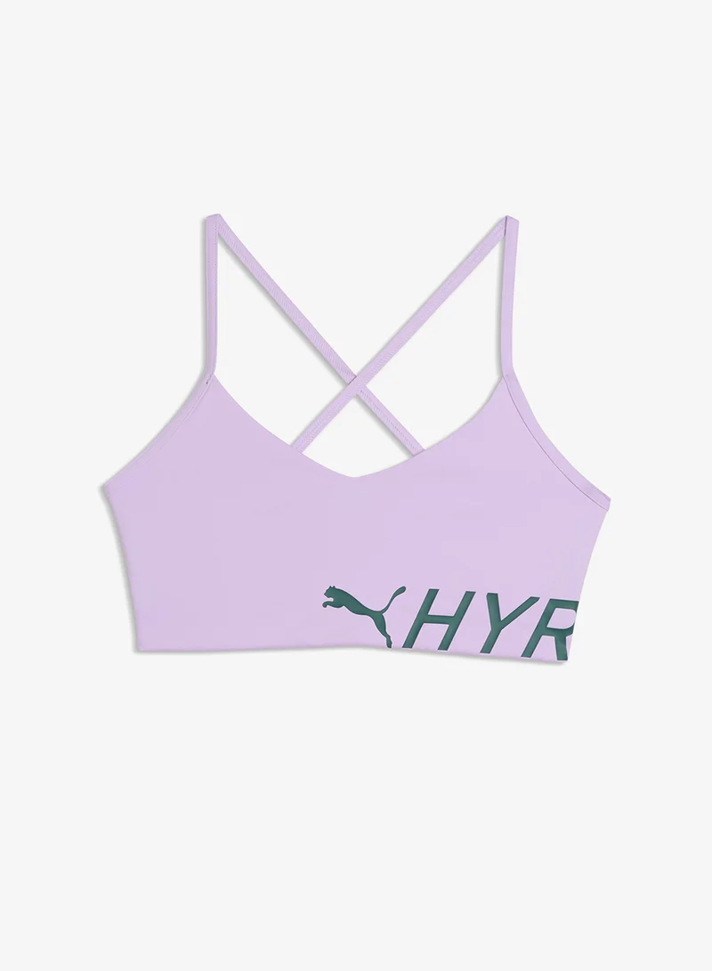 Puma Light Lavender Hyrox Strappy Pwrmode Bra for Women | Best Price UAE