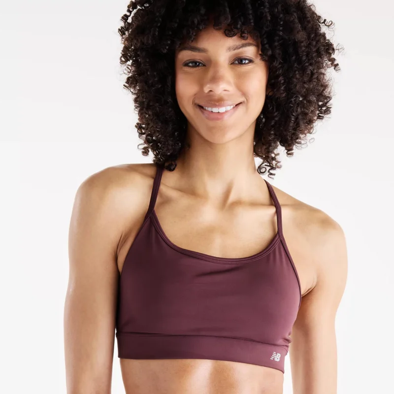 New Balance Cherry Leather Women's NB Essential Yoga Bra for Women | Best Price UAE