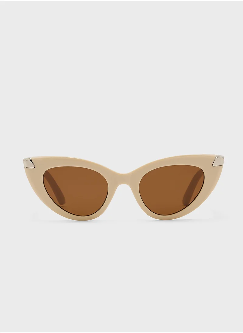 ELLA Diamante Cat Eye Sunglasses