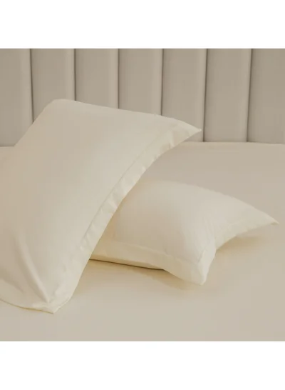 Donetella Standard Pillowcase Set of 2, Size 50x75 cm, Ultra Soft Brushed Microfiber, Envelope Closure, Durable, Wrinkle & Fade Resistant Pillow Covers