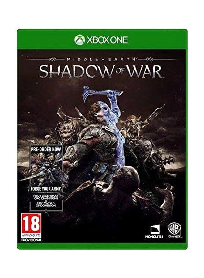 WB Games Middle Earth : Shadow Of War (Intl Version) - Action & Shooter - xbox_one