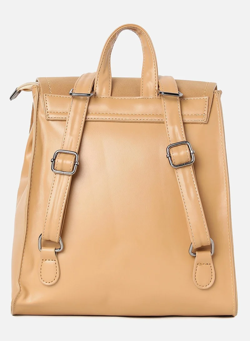 Haute Sauce Elenor Beige Backpack