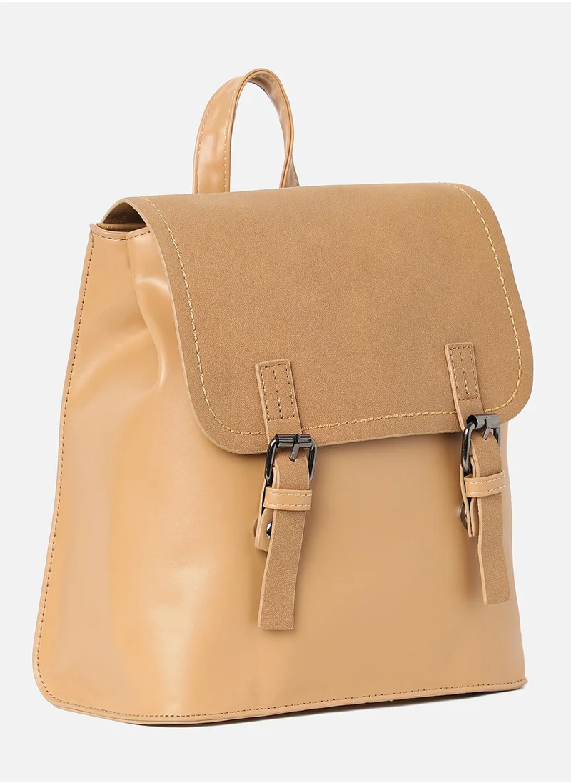 Haute Sauce Elenor Beige Backpack