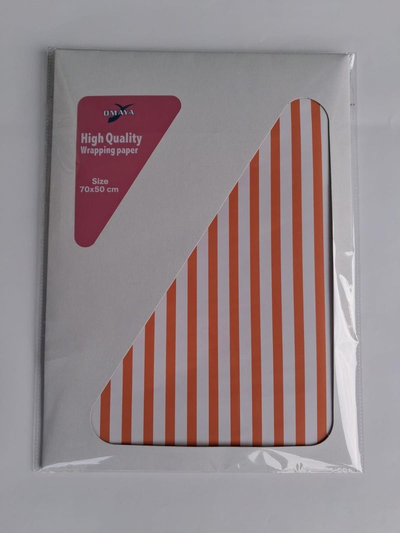 Set of 4 Premium Paper for Gift Wrapping 50x70cm - Image 5