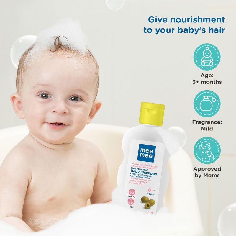 Mee Mee Mild Baby Shampoo With Fruit Extracts, 400 ml - Image 2
