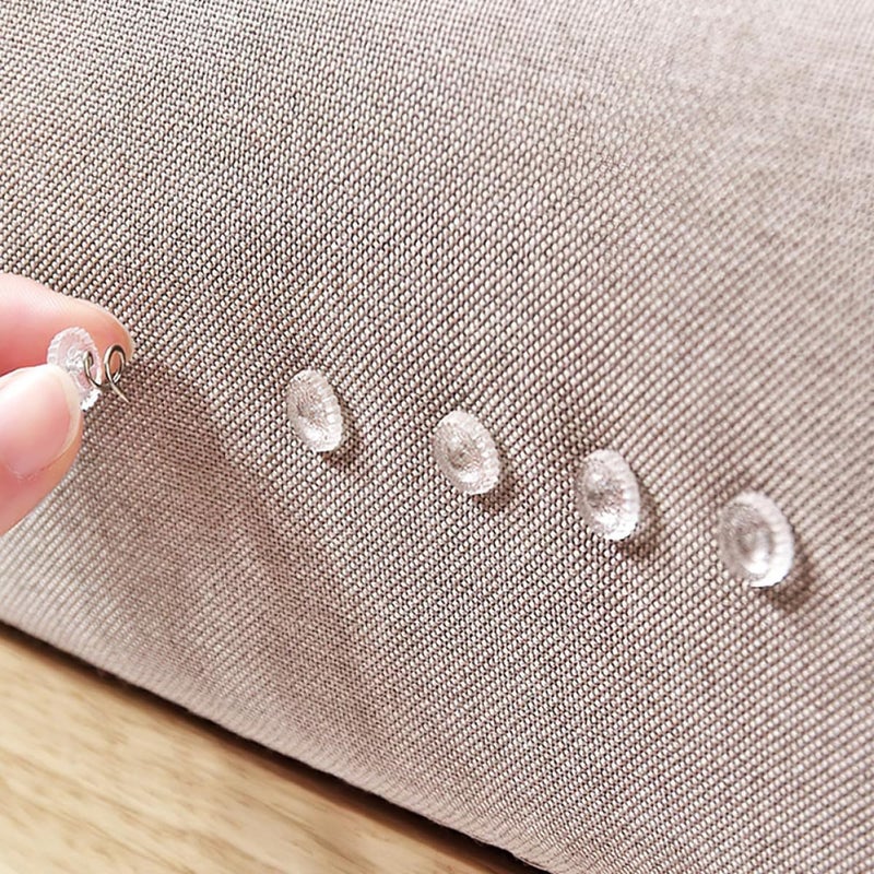 Homoyoyo 100pcs Stainless Steel Spiral Sofa Pins Upholstery Twist Bed Skirt Fasteners Decorative Furniture Pins for Slipcovers and Couch Bedding Accessories - Image 5