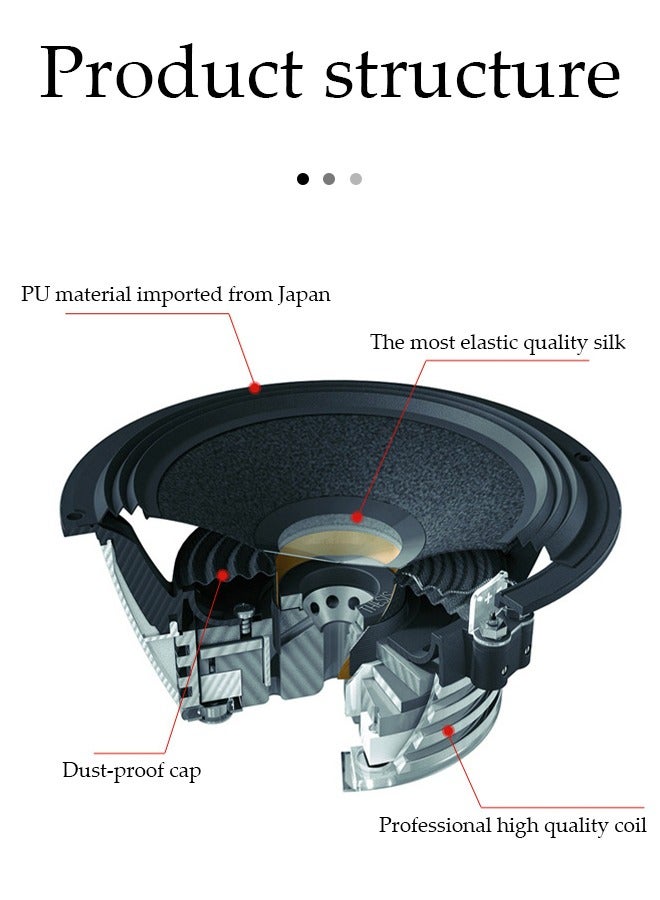 DUNISO 2 pieces of Computer speaker, USB wired mini speaker, subwoofer sound quality, adjustable volume, dual independent diaphragm, suitable for computers, phones, tablets, gold  - Image 5