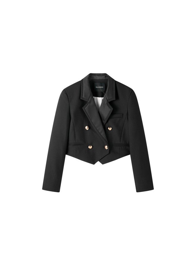 Waxbird Spring And Autumn Notch Lapel Commuter Urban Casual Women's Blazer - Image 2