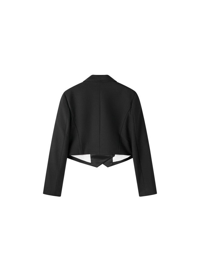 Waxbird Spring And Autumn Notch Lapel Commuter Urban Casual Women's Blazer - Image 3