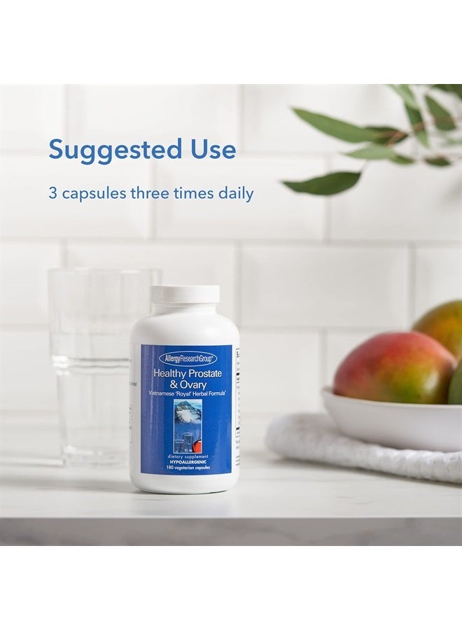 Allergy Research Group Healthy Prostate and Ovary - Vietnamese Blend - Male Female - 180 Vegetarian Capsules - Image 5