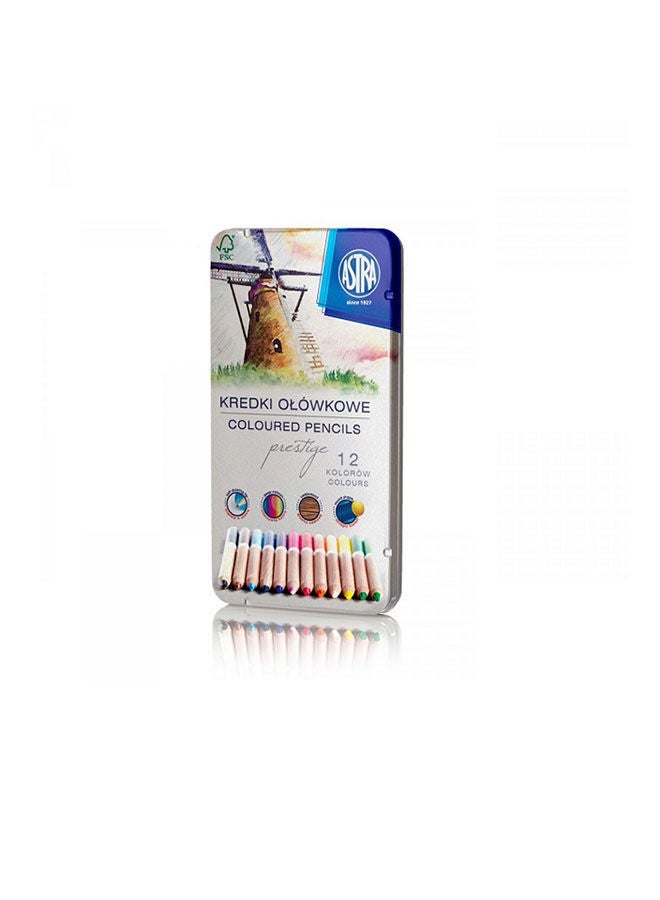 Astra 12 Colour Prestige Pencils