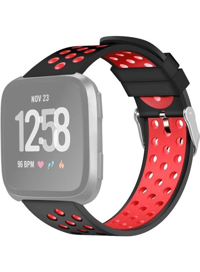NIBEMINENT Fashion Silicone Watch Strap For Fitbit Versa Multicolour - Image 2