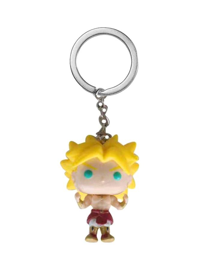 NIBEMINENT Pop! Dragon Ball Broli Figure Toy Keychain Beige/Yellow/Brown - Image 1