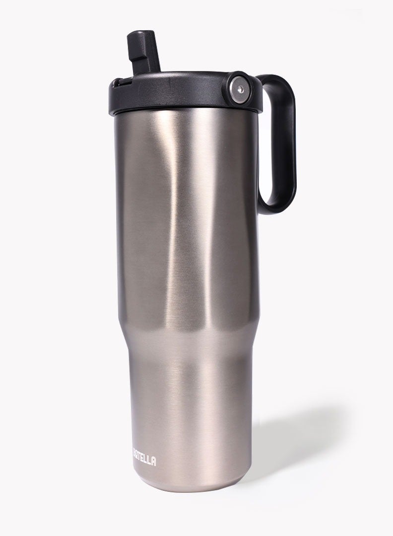 بوتيلا إكسبلورر - زجاجة ماء معزولة للمغامرات، سعة ٩٠٠ مل | ستانلس ستيل مانع للتسرب، مثالية للرحلات الخارجية وغيرها - Image 3