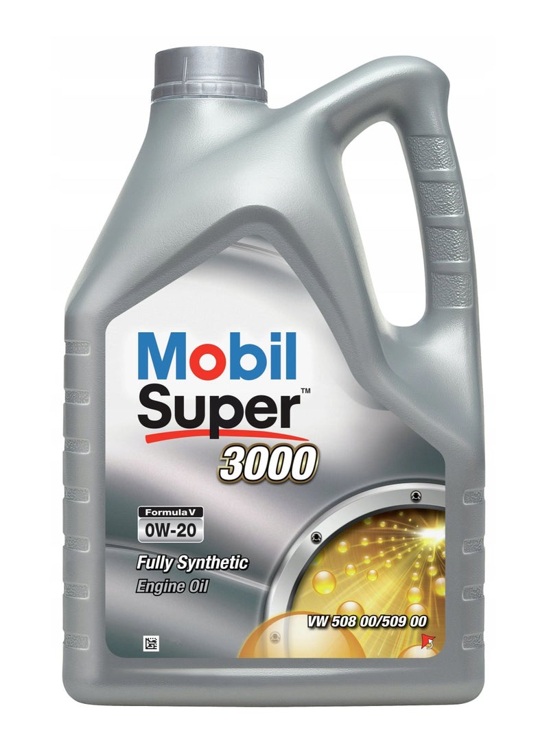 Mobil زيت محرك موبيل - سوبر 3000 فورمولا V 0W20 - 4 لتر 