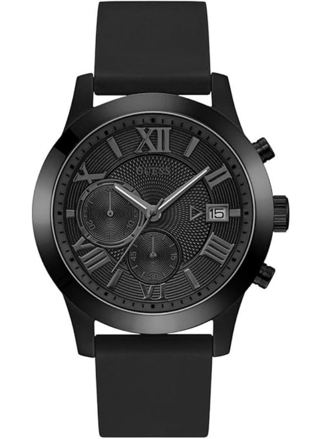 جس ساعة جيس للرجال كلاسيكية باللون الأسود، حزام أسود - Image 1