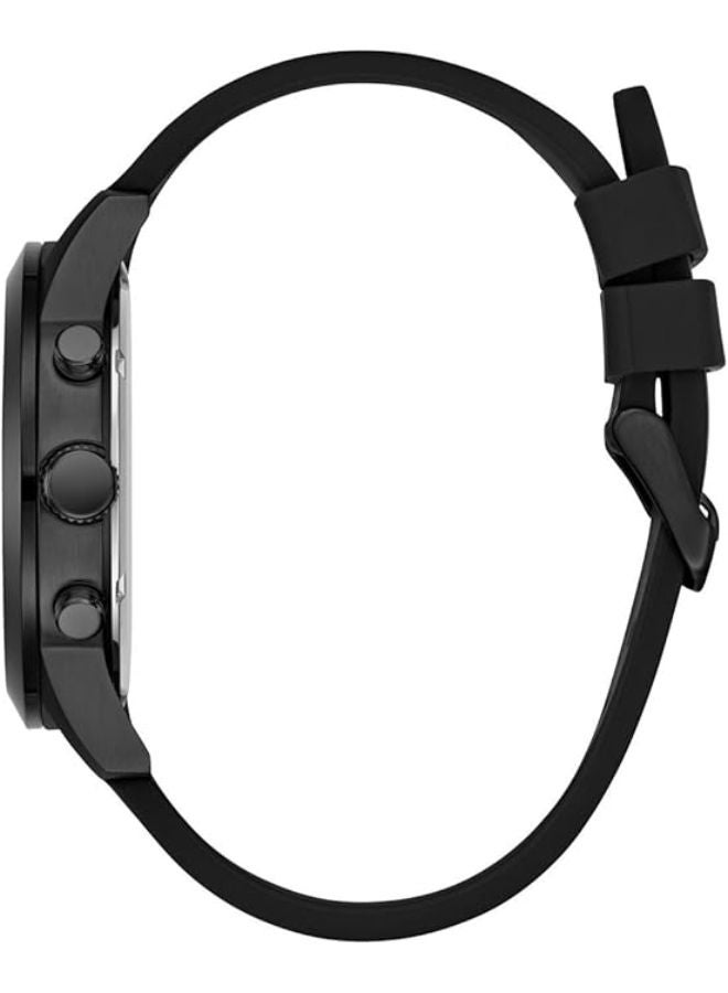 جس ساعة جيس للرجال كلاسيكية باللون الأسود، حزام أسود - Image 2