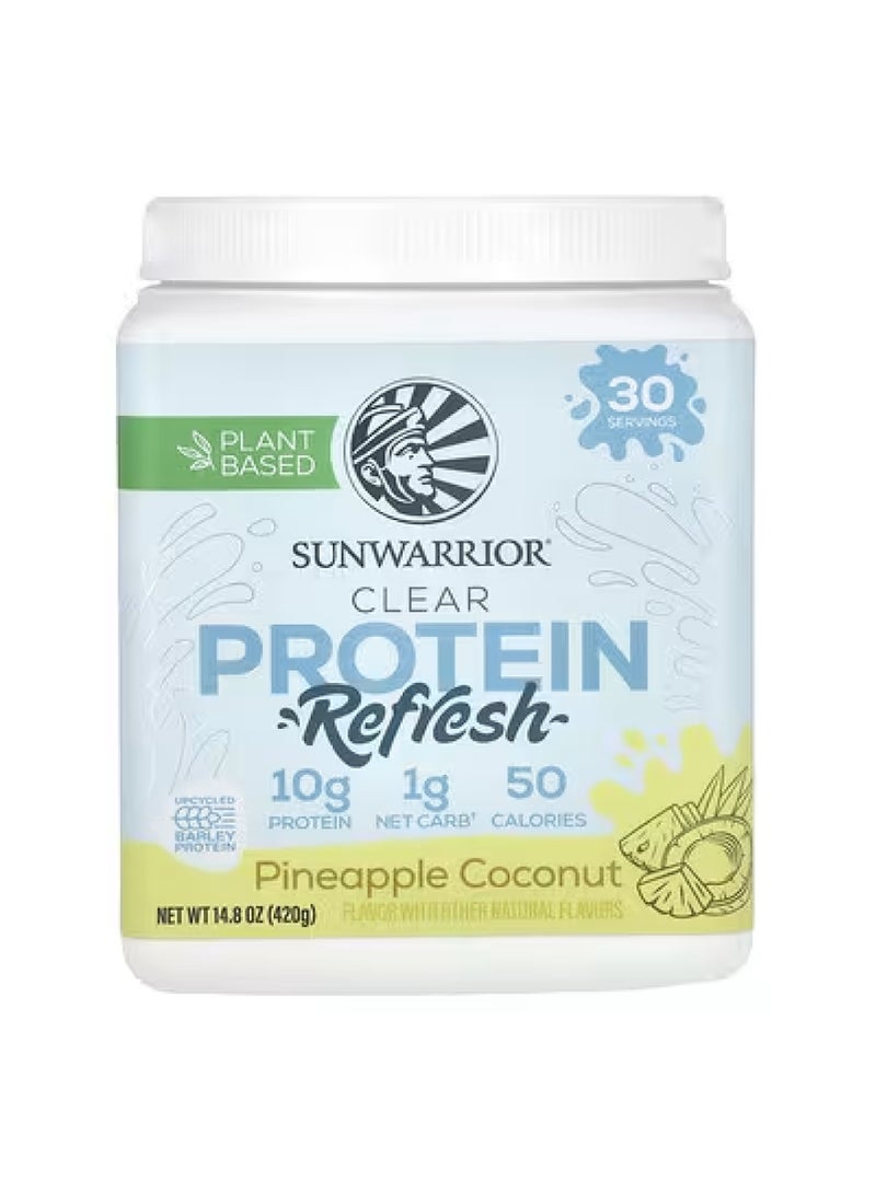Clear Protein Refresh, Pineapple Coconut, 14.8 oz (420 g)