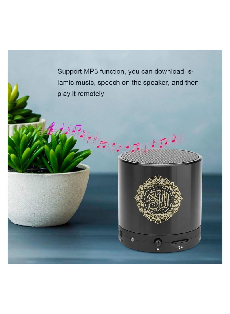 Quran Speakers with Complete Quran, Digital Quran Speaker 8GB FM Radio with Remote Control 18 Readers and 15Translations Available Quality Quran Speaker Arabic English French Urdu etc Mp3, SQ-200 Bl - Image 3