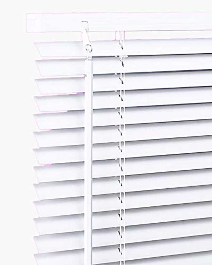 PVC VENETIAN BLIND BLINDS EASY FIT CURTAINS TRIMMABLE FITTINGS WINDOWS TREATMENT SHUTTERS TWIST OPEN CLOSE PAY ONLY 1 FLAT SHIPPING 399 FOR MULTIPLE BUYING WHITE 120 W X 150 L