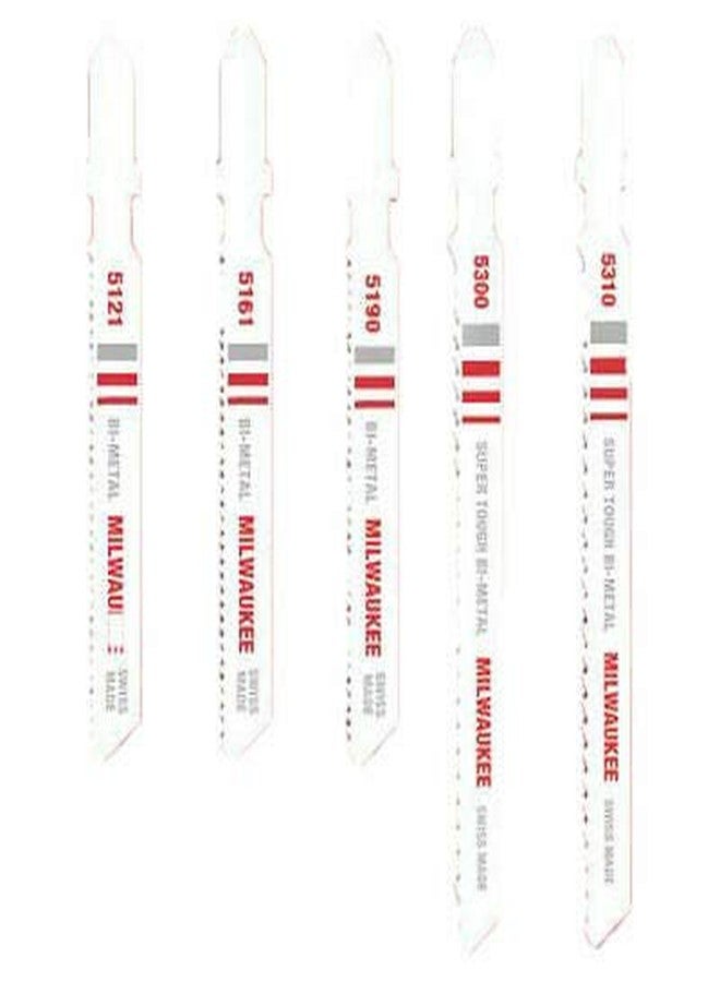 ميلواكي مجموعة شفرات المنشار الكهربائي لقطع المعادن والخشب على شكل حرف T من ميلووكي 49-22-1178، عبوة من 15 شفرة - Image 4