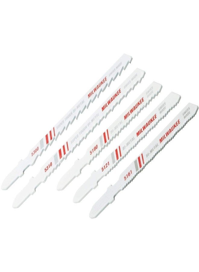 ميلواكي مجموعة شفرات المنشار الكهربائي لقطع المعادن والخشب على شكل حرف T من ميلووكي 49-22-1178، عبوة من 15 شفرة - Image 5