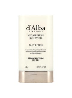 dAlba d'Alba, Vegan Fresh Sun Stick, SPF 50+, 0.7 oz (20 g)  - Image 1