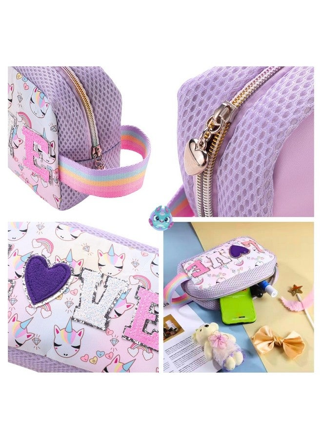 Tinker Squad Cute Makeup Cosmetic Pouch Organizer Kit for Girls Women | Travel Makeup Pouch Cosmetic Organizer | Makeup Bag Travel Essentials Pouches for Women Kids | Make up Organiser Cute Pouch - Image 5