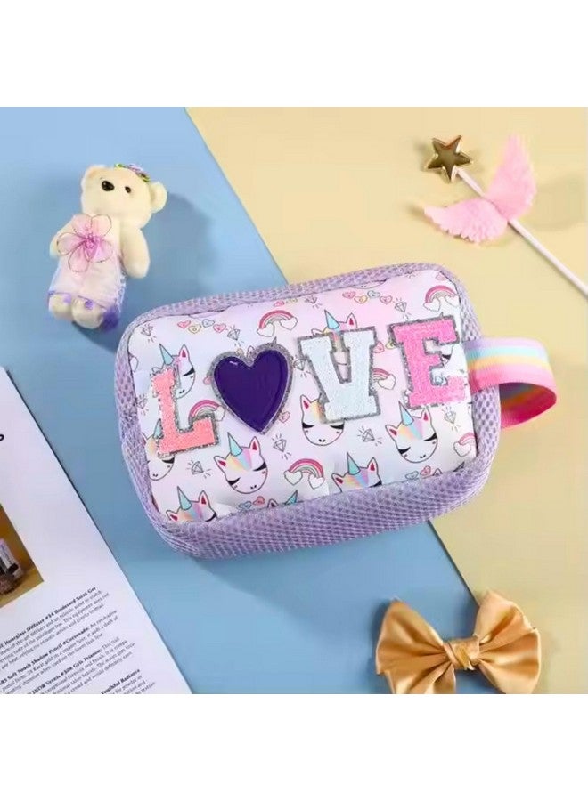 Tinker Squad Cute Makeup Cosmetic Pouch Organizer Kit for Girls Women | Travel Makeup Pouch Cosmetic Organizer | Makeup Bag Travel Essentials Pouches for Women Kids | Make up Organiser Cute Pouch - Image 2